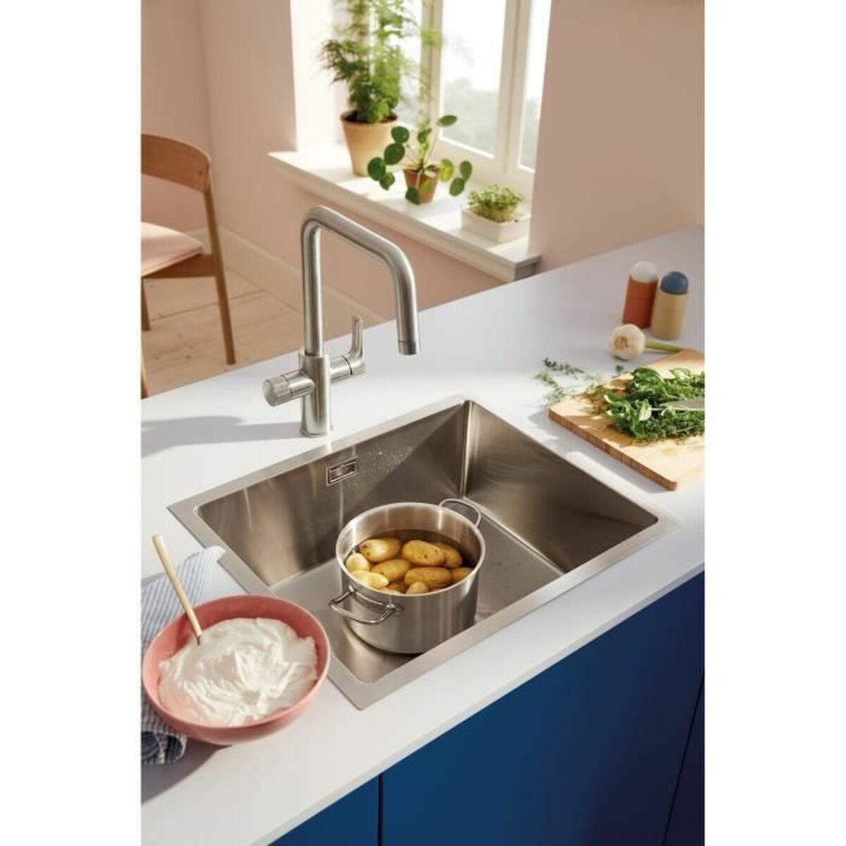 Kitchen Tap Grohe Blue Pure Start Σχήμα πτερυγίου / U (Δωρεάν Μεταφορικά) Kitchen Tap Grohe Blue Pure Start Σχήμα πτερυγίου / U (Δωρεάν Μεταφορικά)