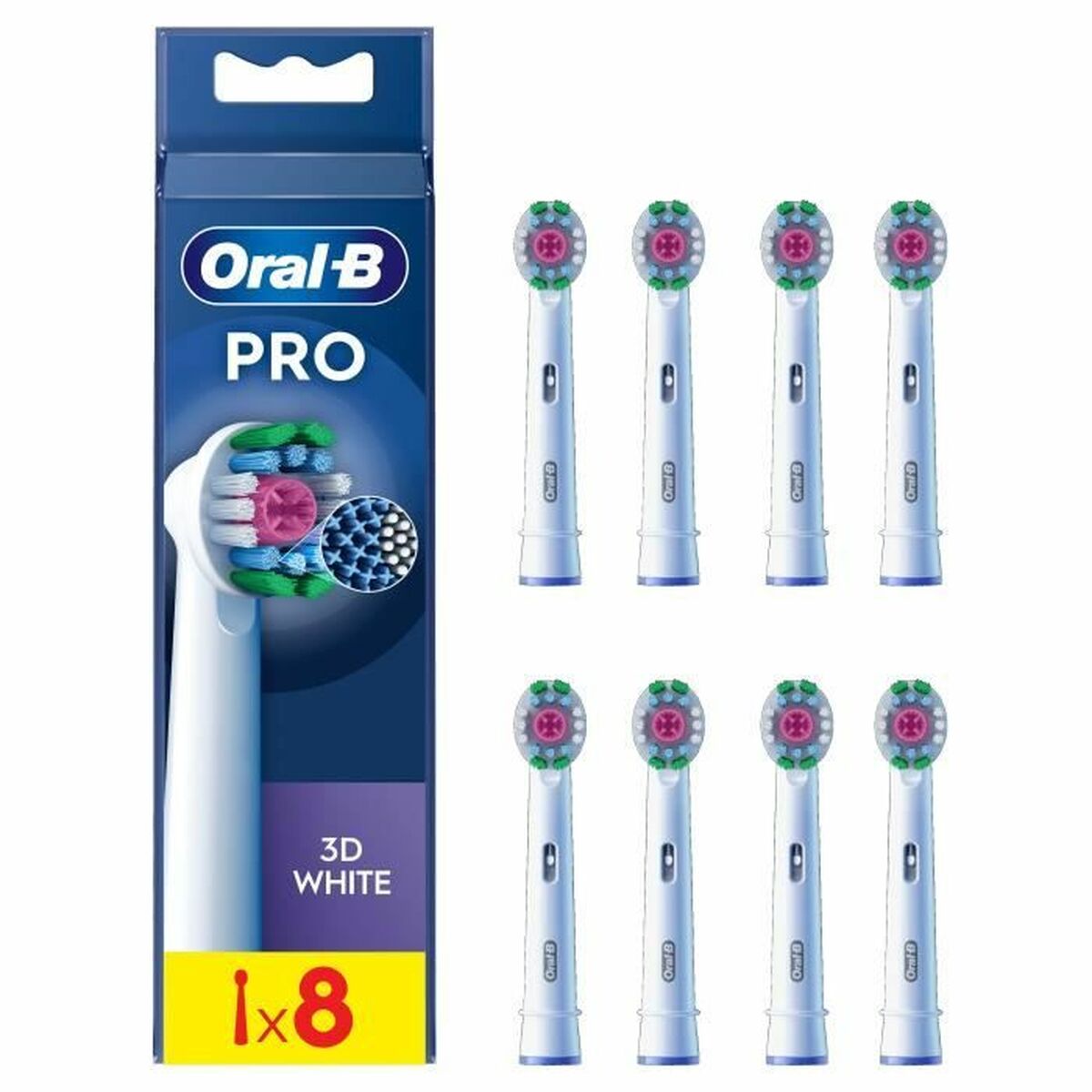 Ανταλλακτικό κεφαλής Oral-B 80731295 Λευκό Ανταλλακτικό κεφαλής Oral-B 80731295 Λευκό