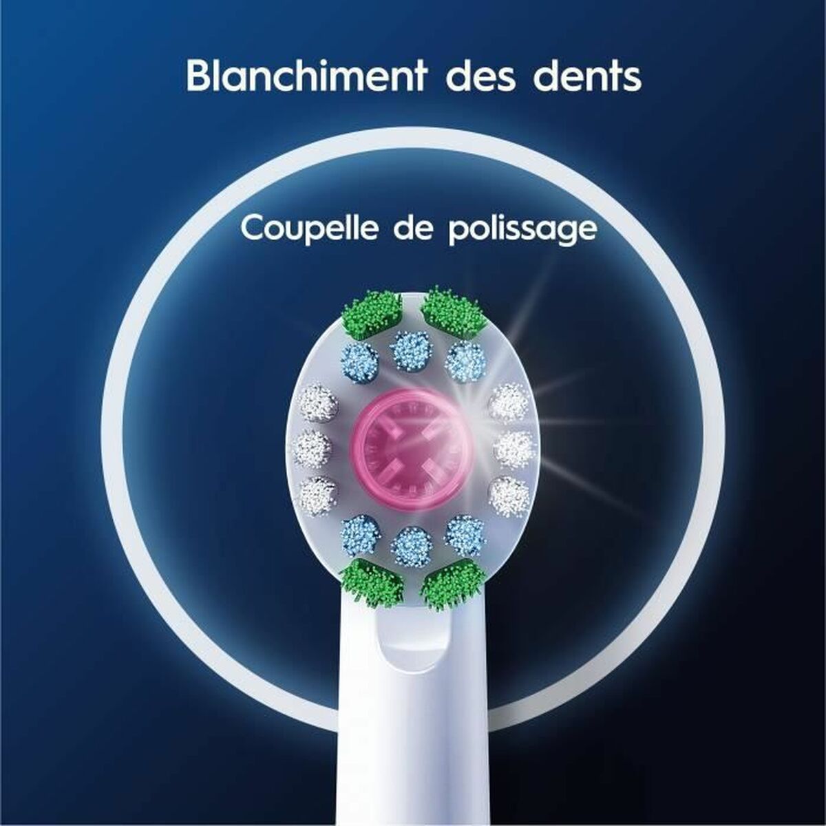 Ανταλλακτικό κεφαλής Oral-B 80731295 Λευκό Ανταλλακτικό κεφαλής Oral-B 80731295 Λευκό