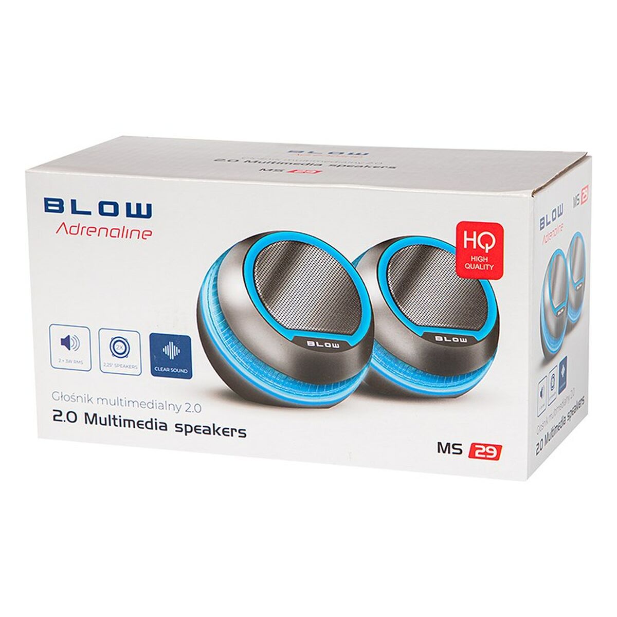 Ηχεία PC Blow 66-401# Μαύρο 6 W Ηχεία PC Blow 66-401# Μαύρο 6 W