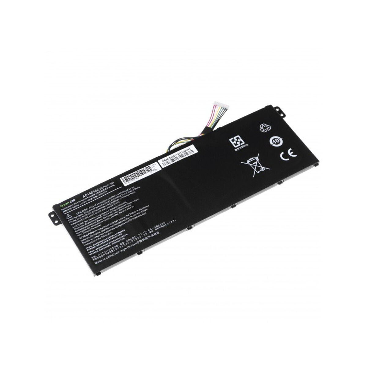 Μπαταρία φορητού υπολογιστή Green Cell AC52 Μαύρο 2200 mAh Μπαταρία φορητού υπολογιστή Green Cell AC52 Μαύρο 2200 mAh