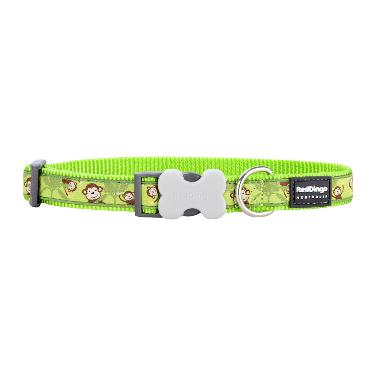 Κολλάρο Σκύλου Red Dingo STYLE MONKEY LIME GREEN 31-47 cm Κολλάρο Σκύλου Red Dingo STYLE MONKEY LIME GREEN 31-47 cm