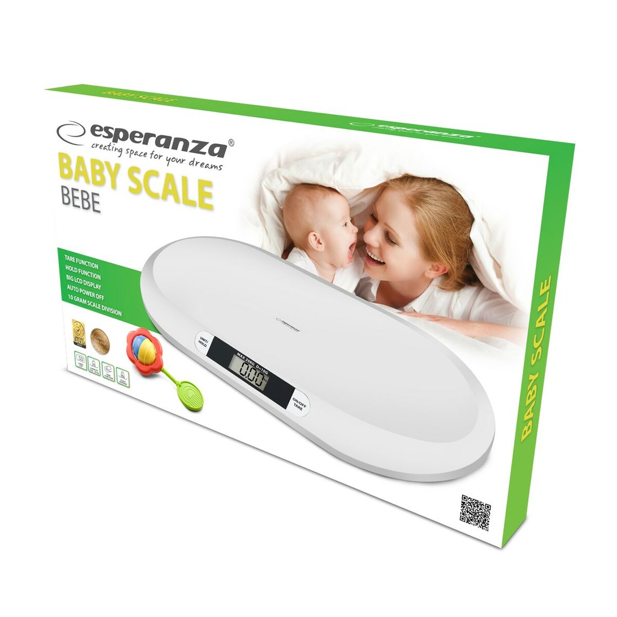 Ζυγαριά Βρεφών Esperanza EBS019 Ζυγαριά Βρεφών Esperanza EBS019