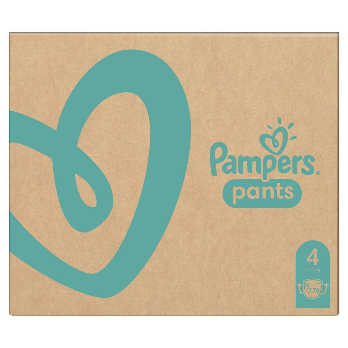 Πανάκια μιας χρήσης Pampers 4 (176 Μονάδες) Πανάκια μιας χρήσης Pampers 4 (176 Μονάδες)