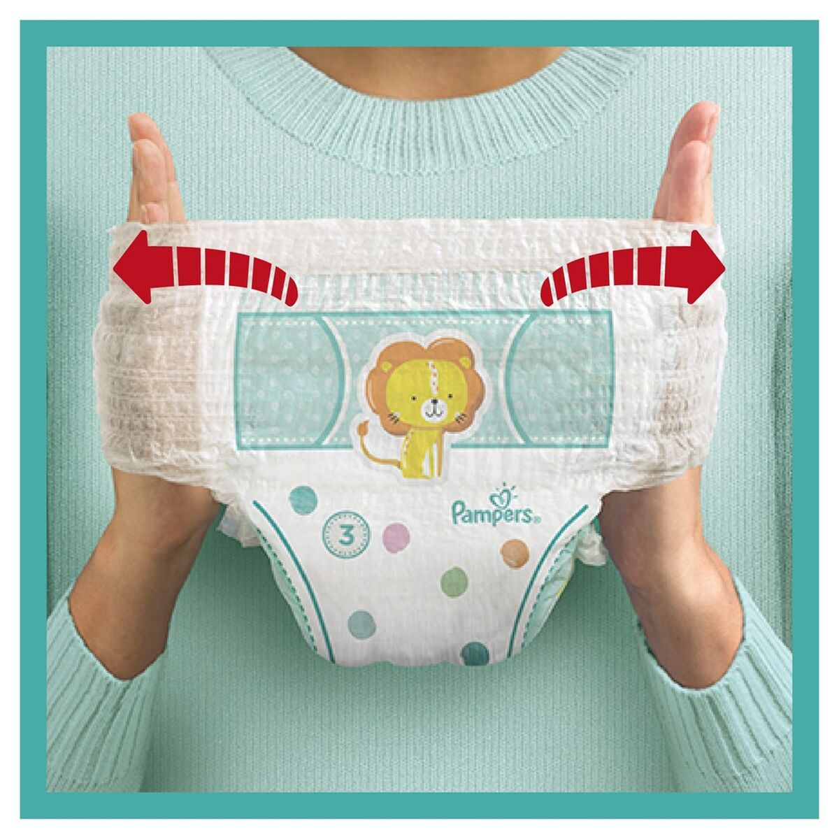 Πανάκια μιας χρήσης Pampers 4 (176 Μονάδες) Πανάκια μιας χρήσης Pampers 4 (176 Μονάδες)