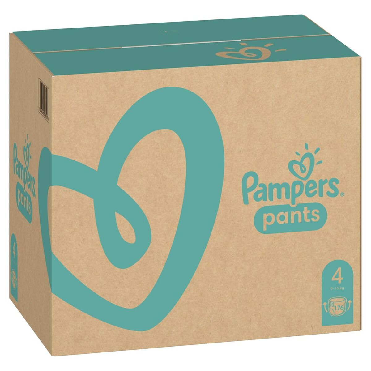 Πανάκια μιας χρήσης Pampers 4 (176 Μονάδες) Πανάκια μιας χρήσης Pampers 4 (176 Μονάδες)