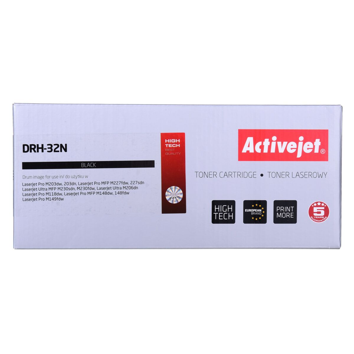 Κύλινδρος εκτυπωτή Activejet DRH-32N Μαύρο Κύλινδρος εκτυπωτή Activejet DRH-32N Μαύρο