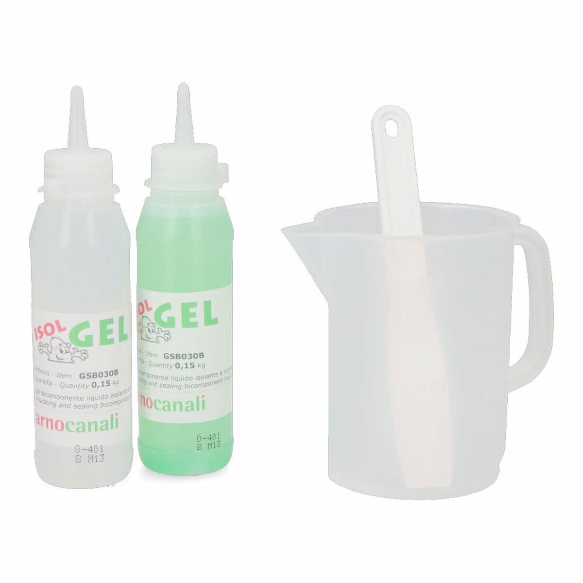 Bicomponent Insulation and Sealant Kit ArnoCanal Isogel 2 x 150 g Bicomponent Insulation and Sealant Kit ArnoCanal Isogel 2 x 150 g