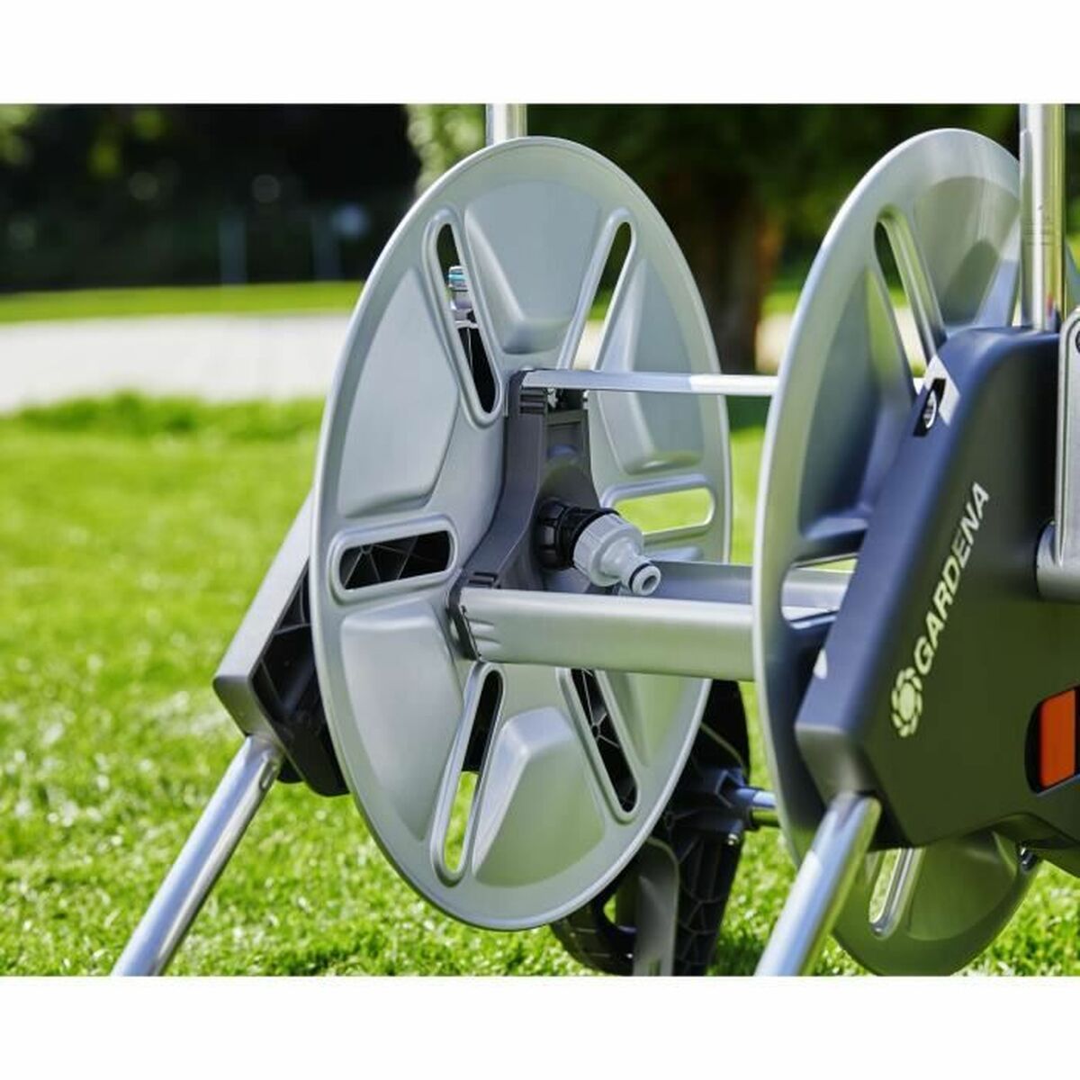 Καρότσι για Λάστιχο Gardena AquaRoll M (Δωρεάν Μεταφορικά)