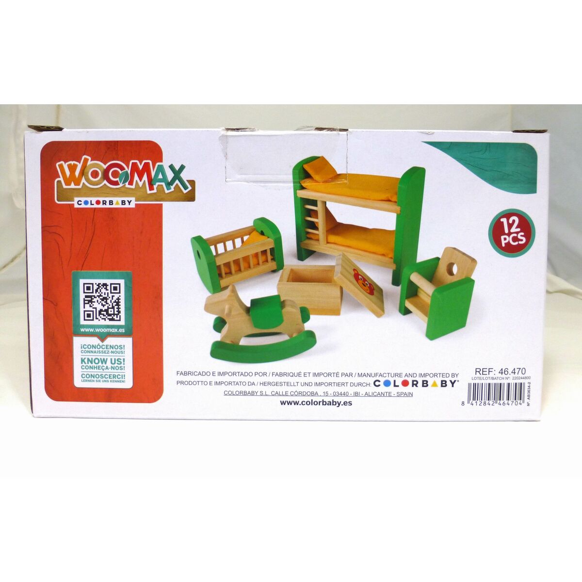 Doll's house bedroom Woomax (x6) Doll's house bedroom Woomax (x6)