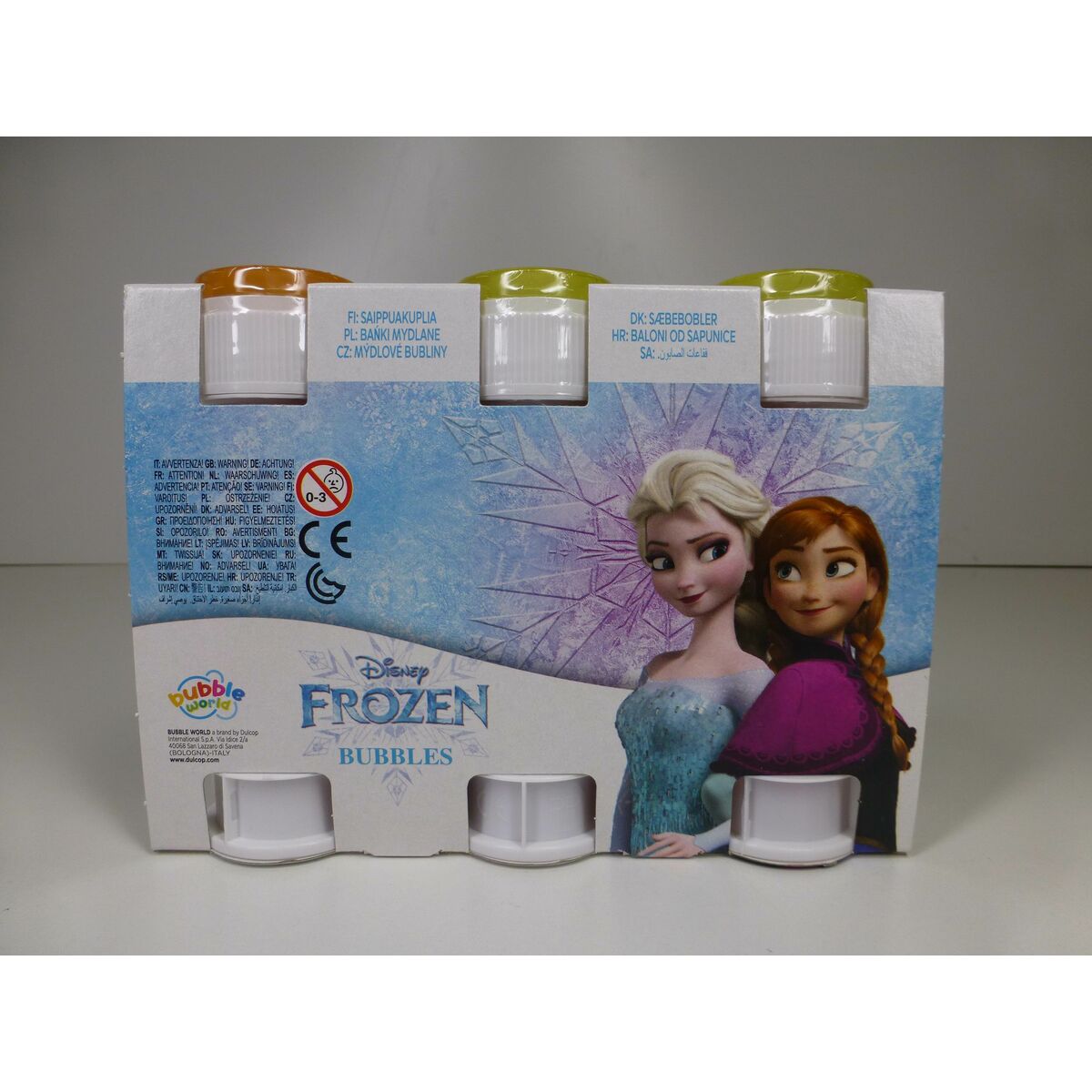 Bubble blower set Frozen 3 Τεμάχια 60 ml (24 Μονάδες) Bubble blower set Frozen 3 Τεμάχια 60 ml (24 Μονάδες)