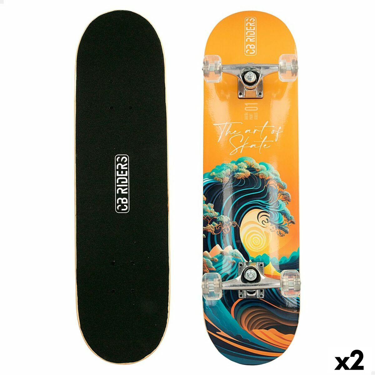 Skateboard Colorbaby (x2)