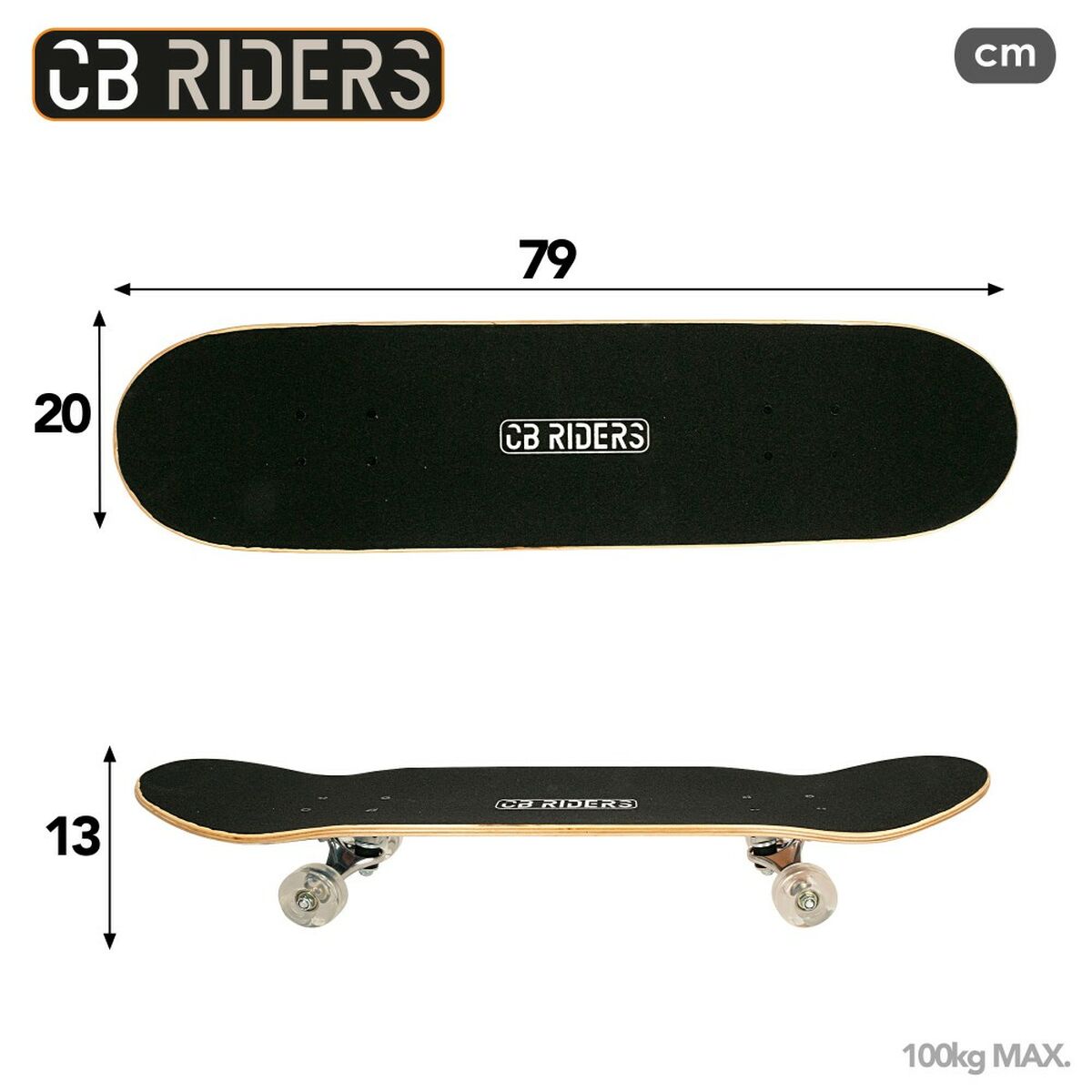 Skateboard Colorbaby (x2)