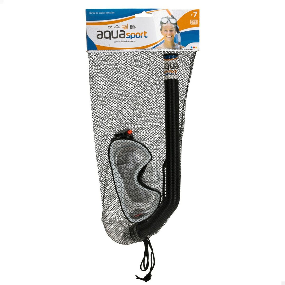 Γυαλιά Καταδύσεων με Σωλήνα AquaSport Παιδικά