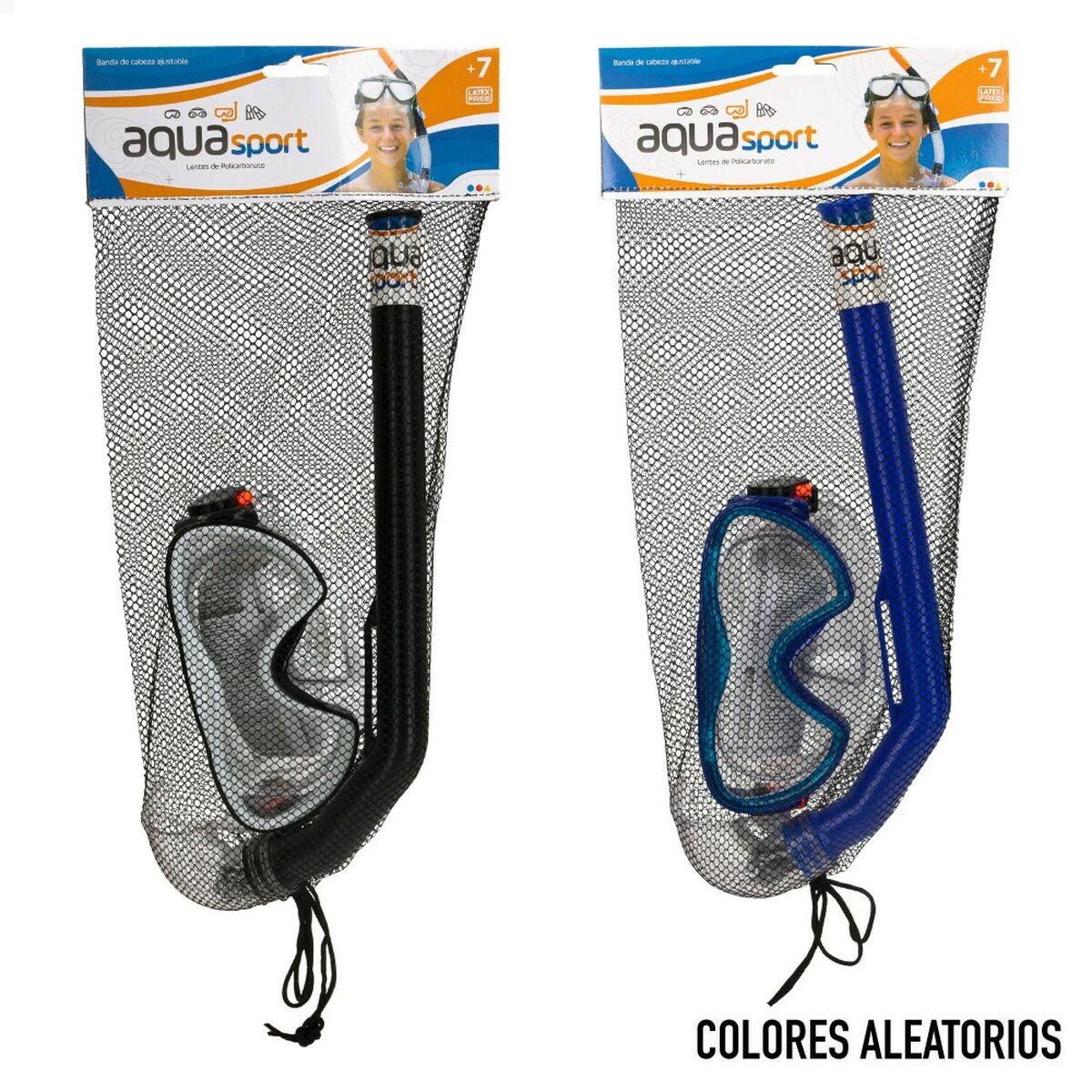 Γυαλιά Καταδύσεων με Σωλήνα AquaSport Παιδικά