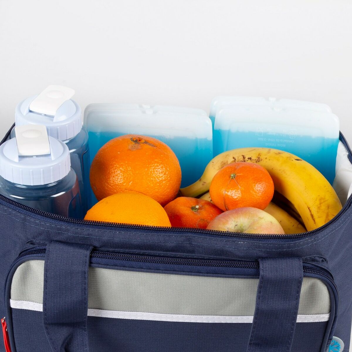 Συσσωρευτής Κρύου Aktive Μπλε 13,5 x 12,5 x 1,5 cm (12 Μονάδες)