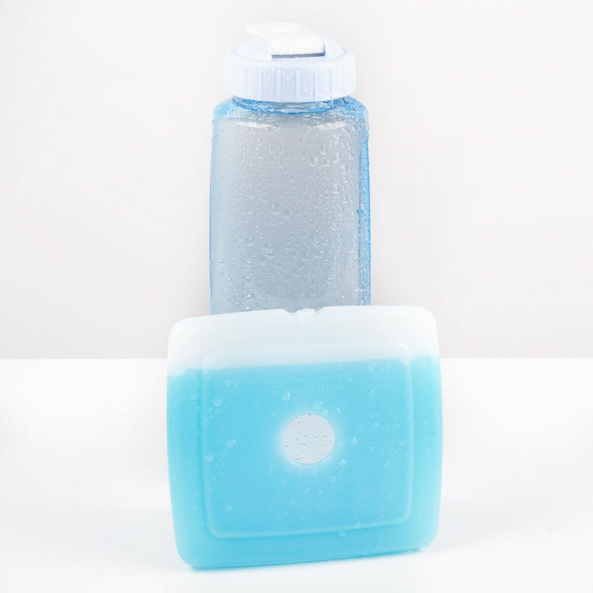 Συσσωρευτής Κρύου Aktive Μπλε 13,5 x 12,5 x 1,5 cm (12 Μονάδες)