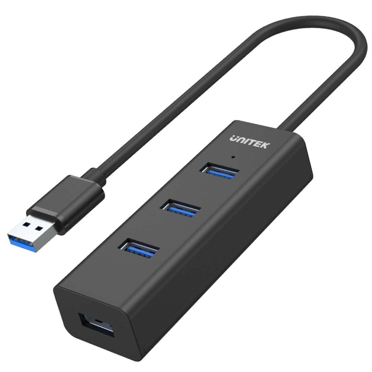 Hub USB 4 Θύρες Unitek Y-3089 Μαύρο Hub USB 4 Θύρες Unitek Y-3089 Μαύρο