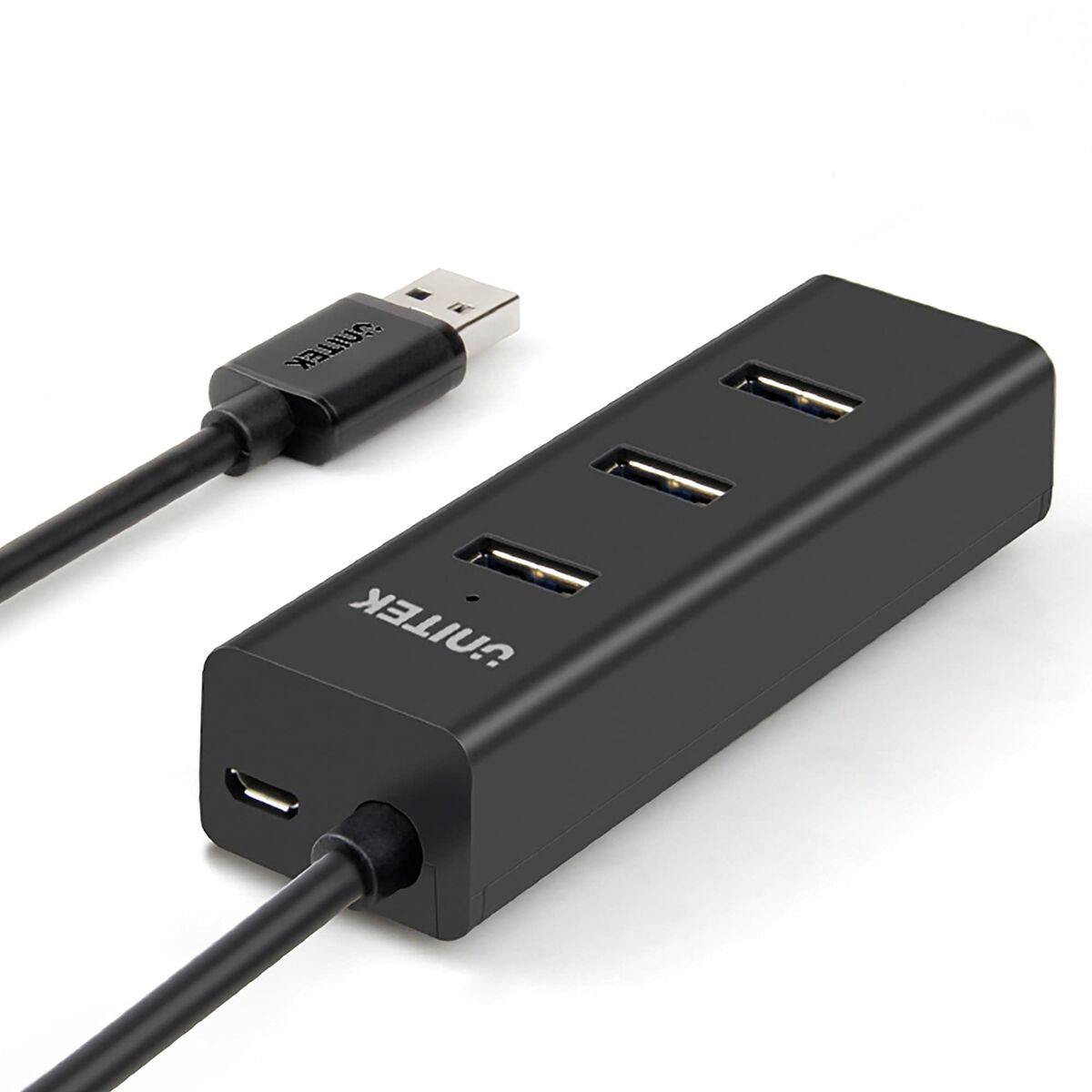 Hub USB 4 Θύρες Unitek Y-3089 Μαύρο Hub USB 4 Θύρες Unitek Y-3089 Μαύρο