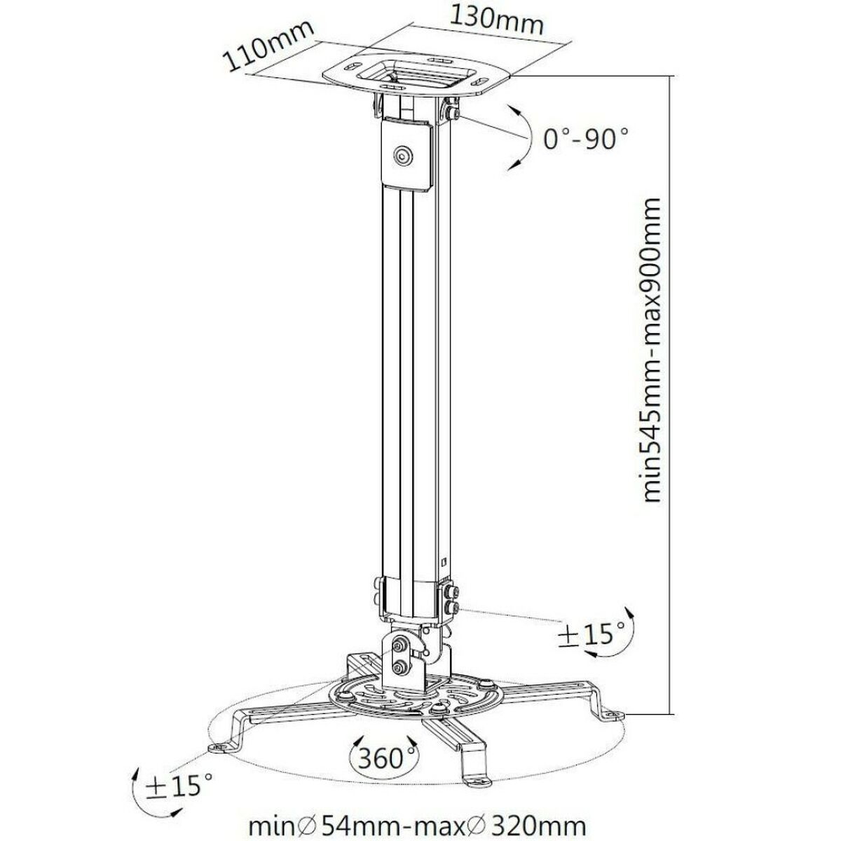 Αναλόγιο Techly ICA-PM 18M Αναλόγιο Techly ICA-PM 18M