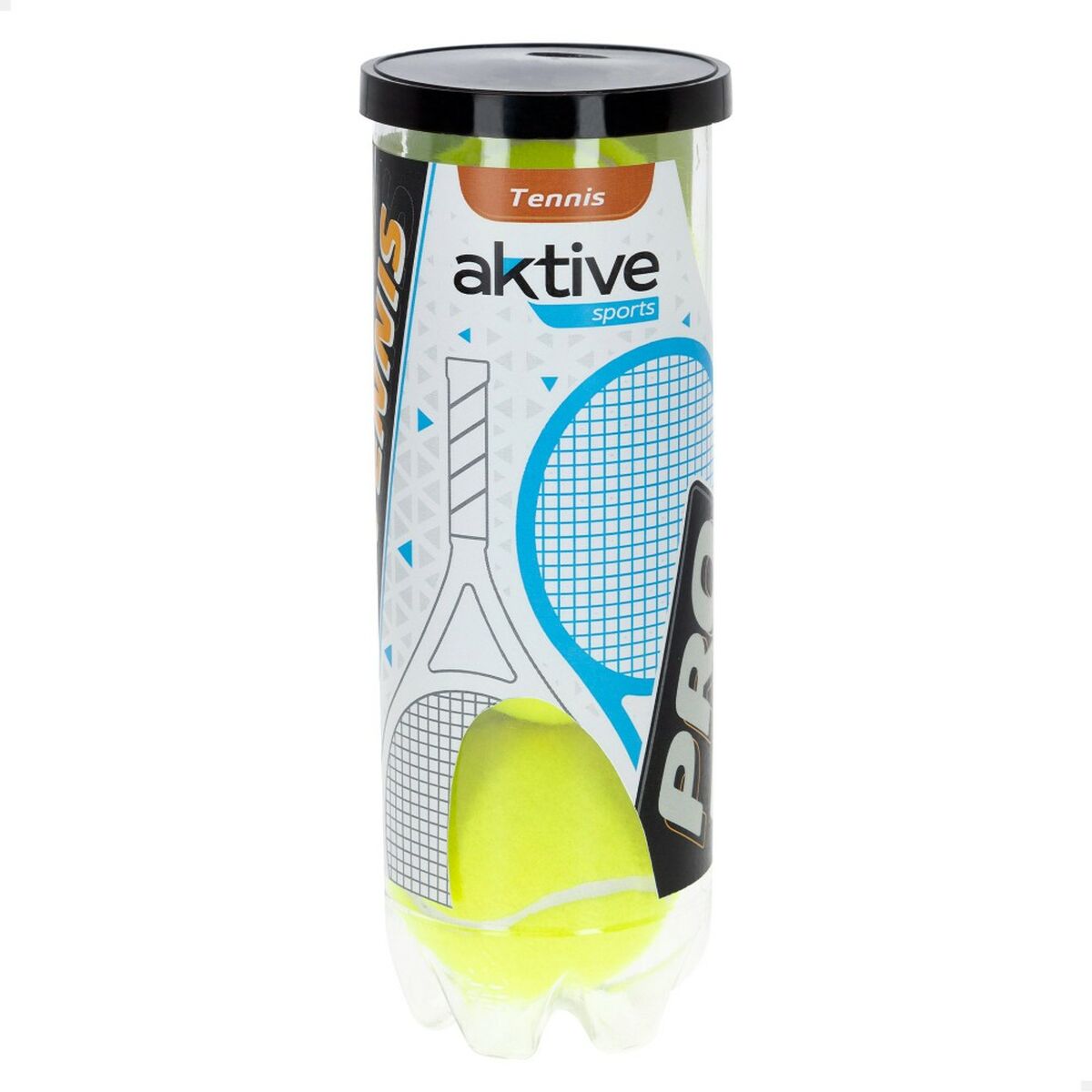 Mπαλακια Tεννις Aktive Pro 3 Τεμάχια Κίτρινο x6 Mπαλακια Tεννις Aktive Pro 3 Τεμάχια Κίτρινο x6