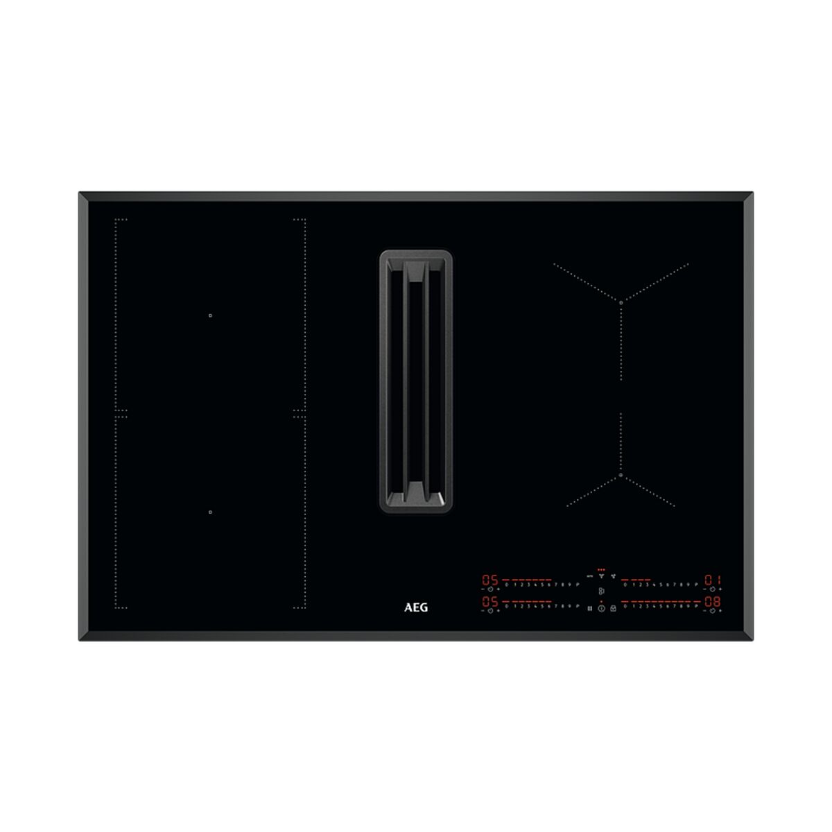 Επαγωγική Πλάκα AEG CCE84543FB 80 cm 3200 W Επαγωγική Πλάκα AEG CCE84543FB 80 cm 3200 W