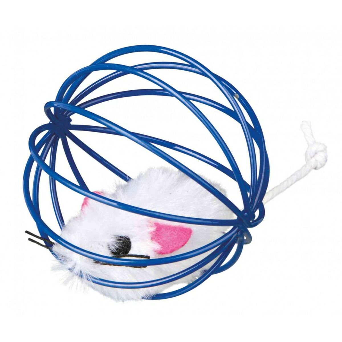 Παιχνίδια Trixie Mouse in a Wire Ball Πολύχρωμο πολυεστέρας Παιχνίδια Trixie Mouse in a Wire Ball Πολύχρωμο πολυεστέρας
