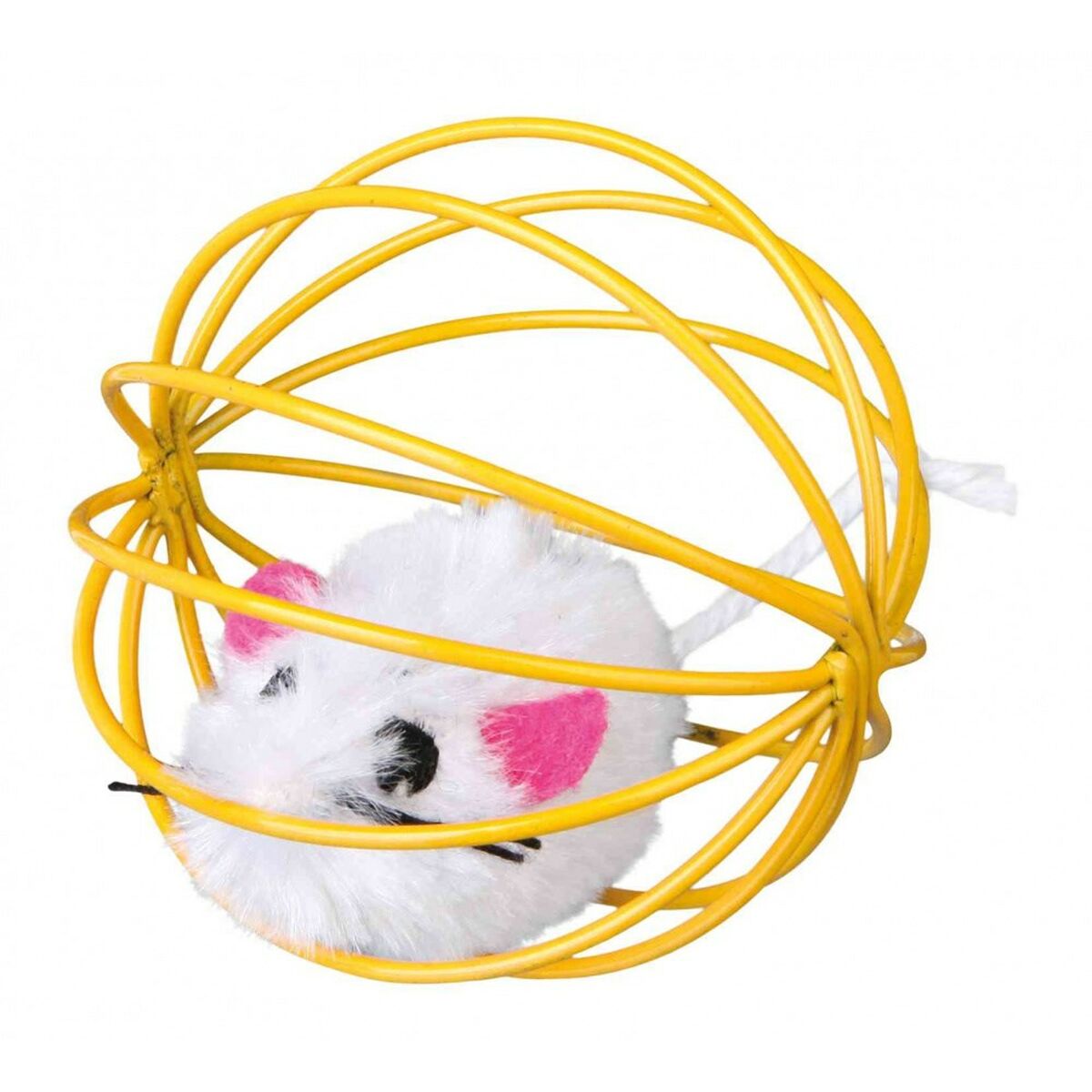 Παιχνίδια Trixie Mouse in a Wire Ball Πολύχρωμο πολυεστέρας Παιχνίδια Trixie Mouse in a Wire Ball Πολύχρωμο πολυεστέρας