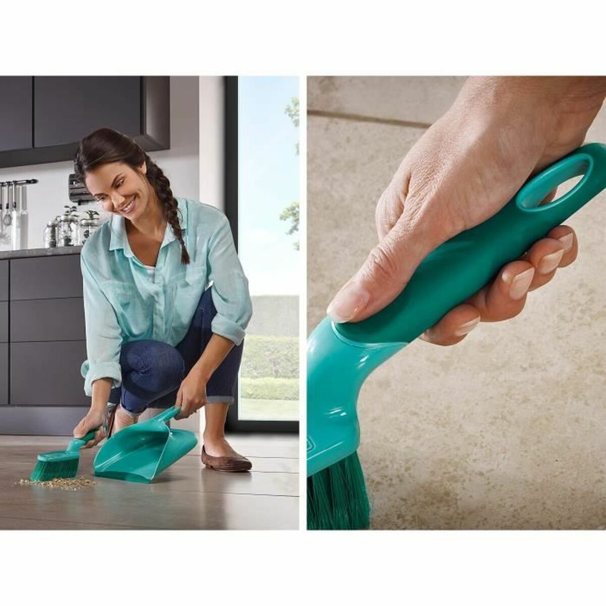 Broom and dustpan set Leifheit 41410 2 Τεμάχια