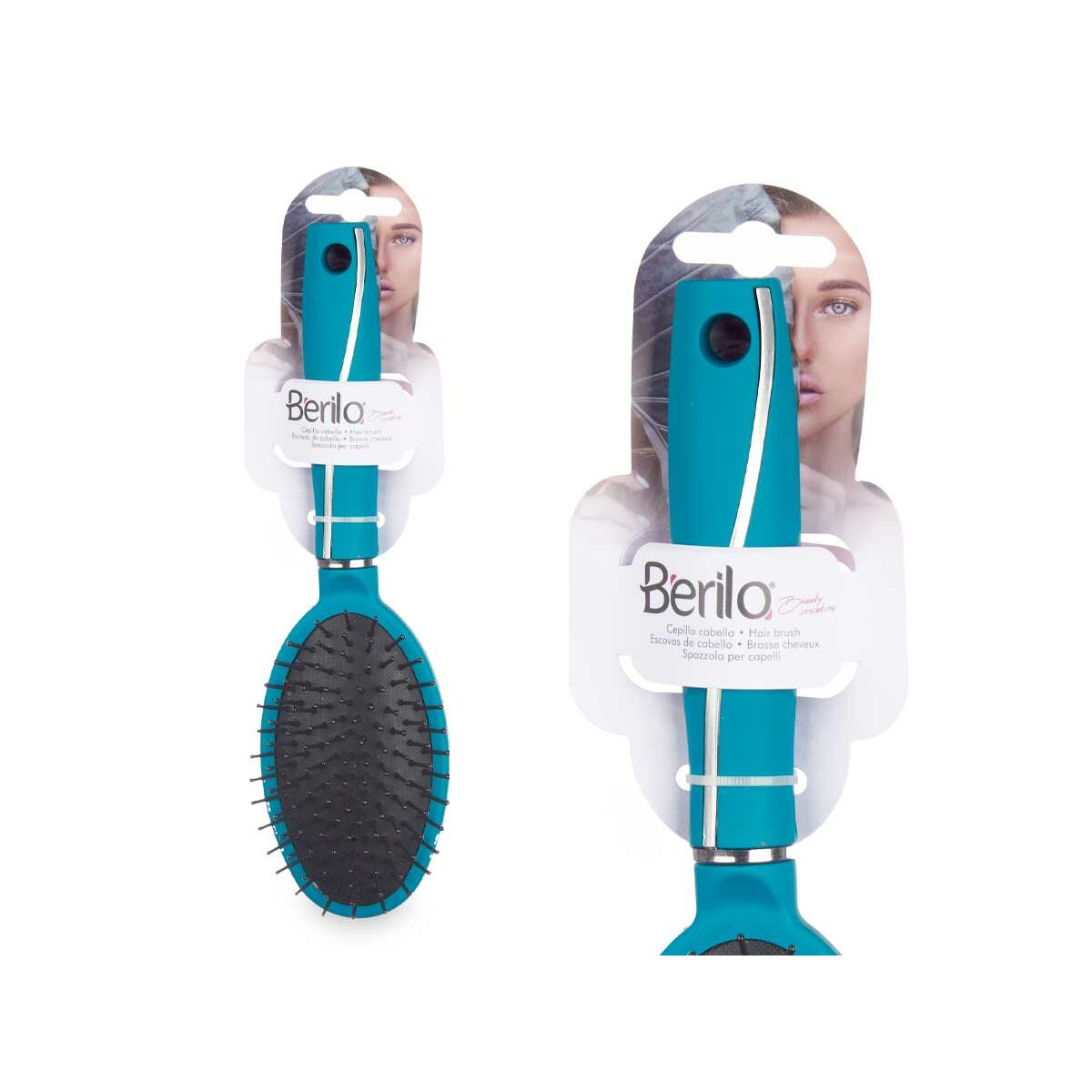 Βούρτσα Berilo 349 Πράσινο Σιλικόνη Πλαστική ύλη (12 Μονάδες) Βούρτσα Berilo 349 Πράσινο Σιλικόνη Πλαστική ύλη (12 Μονάδες)