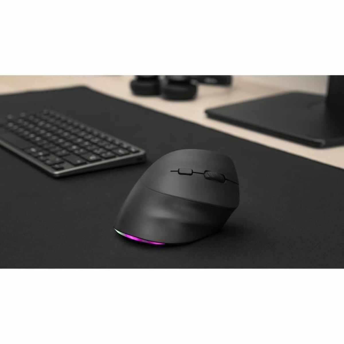 Bluetooth Ασύρματο Ποντίκι Bluestork M-WL-ERGO-LUMI Μαύρο Bluetooth Ασύρματο Ποντίκι Bluestork M-WL-ERGO-LUMI Μαύρο