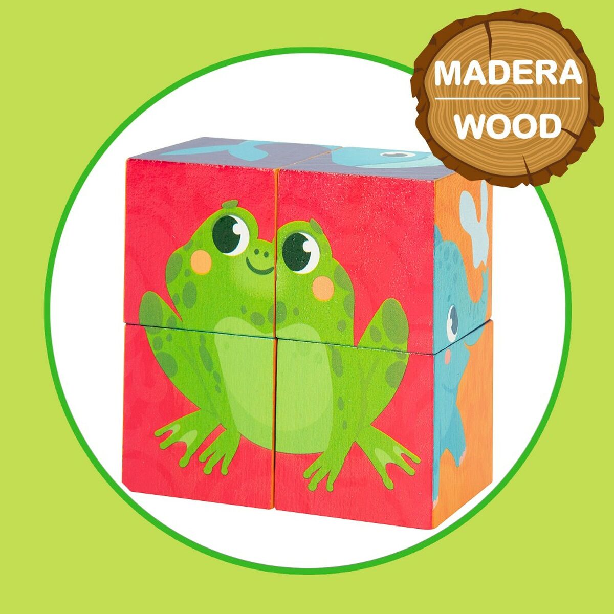 3D Παζλ Lisciani Giochi 22 x 23 x 1 cm Zώα 4 Τεμάχια (x6) 3D Παζλ Lisciani Giochi 22 x 23 x 1 cm Zώα 4 Τεμάχια (x6)