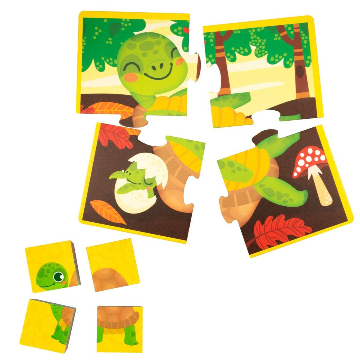 3D Παζλ Lisciani Giochi 22 x 23 x 1 cm Zώα 4 Τεμάχια (x6) 3D Παζλ Lisciani Giochi 22 x 23 x 1 cm Zώα 4 Τεμάχια (x6)