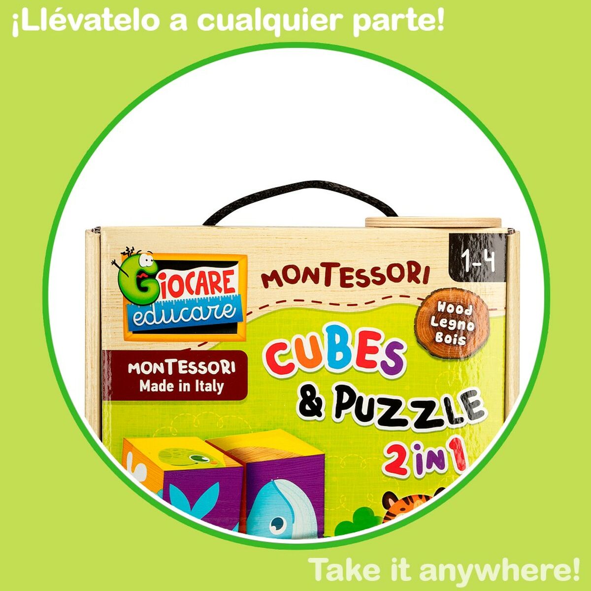 3D Παζλ Lisciani Giochi 22 x 23 x 1 cm Zώα 4 Τεμάχια (x6) 3D Παζλ Lisciani Giochi 22 x 23 x 1 cm Zώα 4 Τεμάχια (x6)