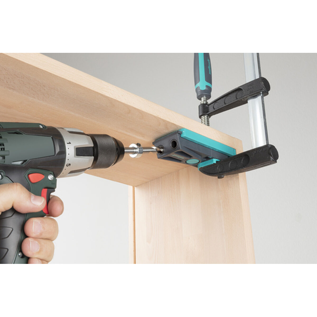 Wood assembly kit Wolfcraft undercover-jig PZ 4642000 55 Τεμάχια