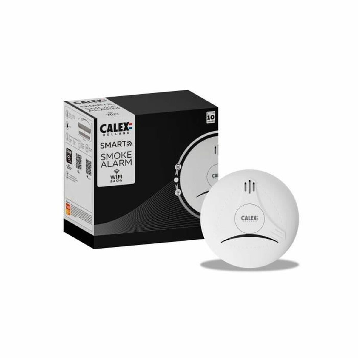 Ανιχνευτής Καπνού Calex Wi-Fi 2.4 GHz Ανιχνευτής Καπνού Calex Wi-Fi 2.4 GHz
