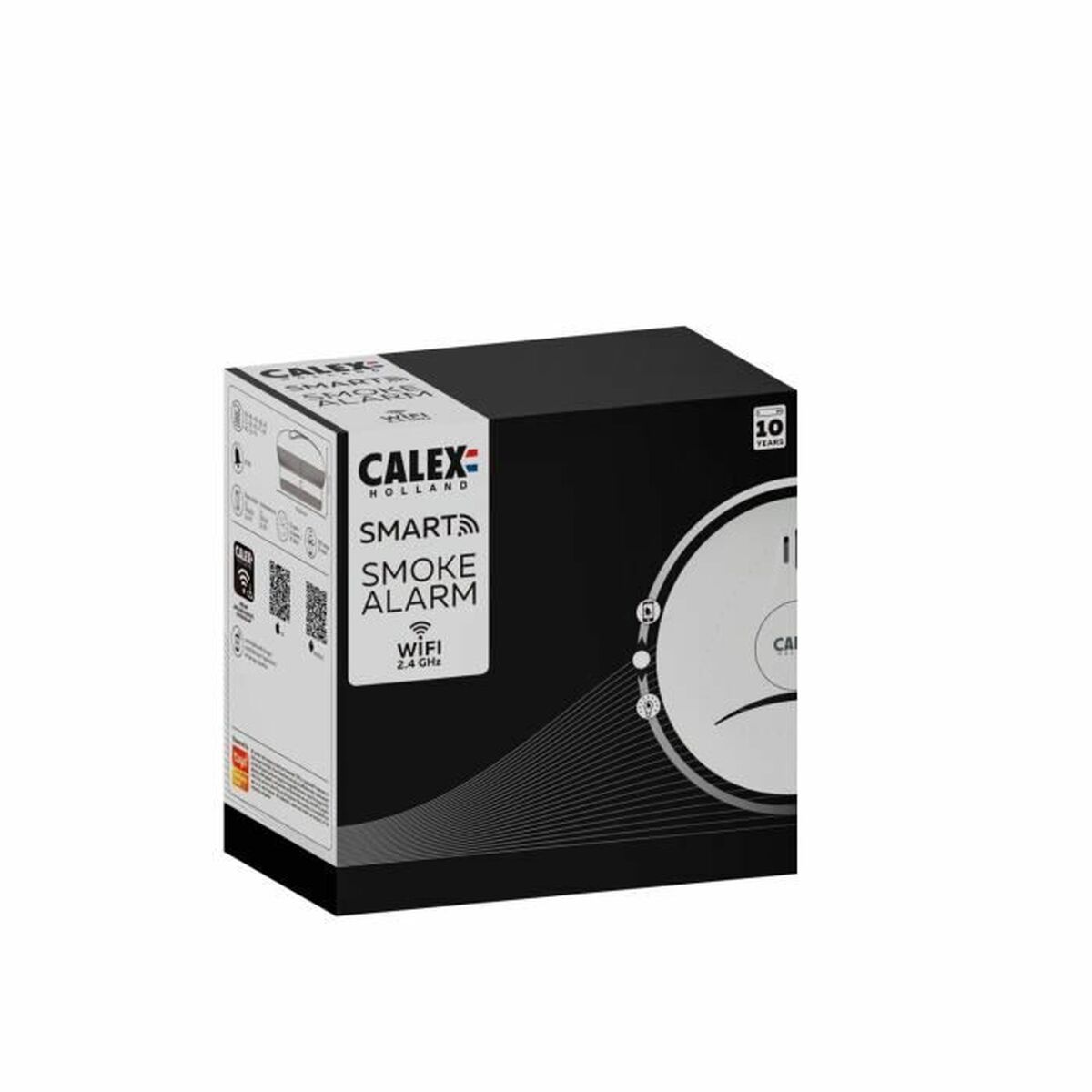 Ανιχνευτής Καπνού Calex Wi-Fi 2.4 GHz Ανιχνευτής Καπνού Calex Wi-Fi 2.4 GHz