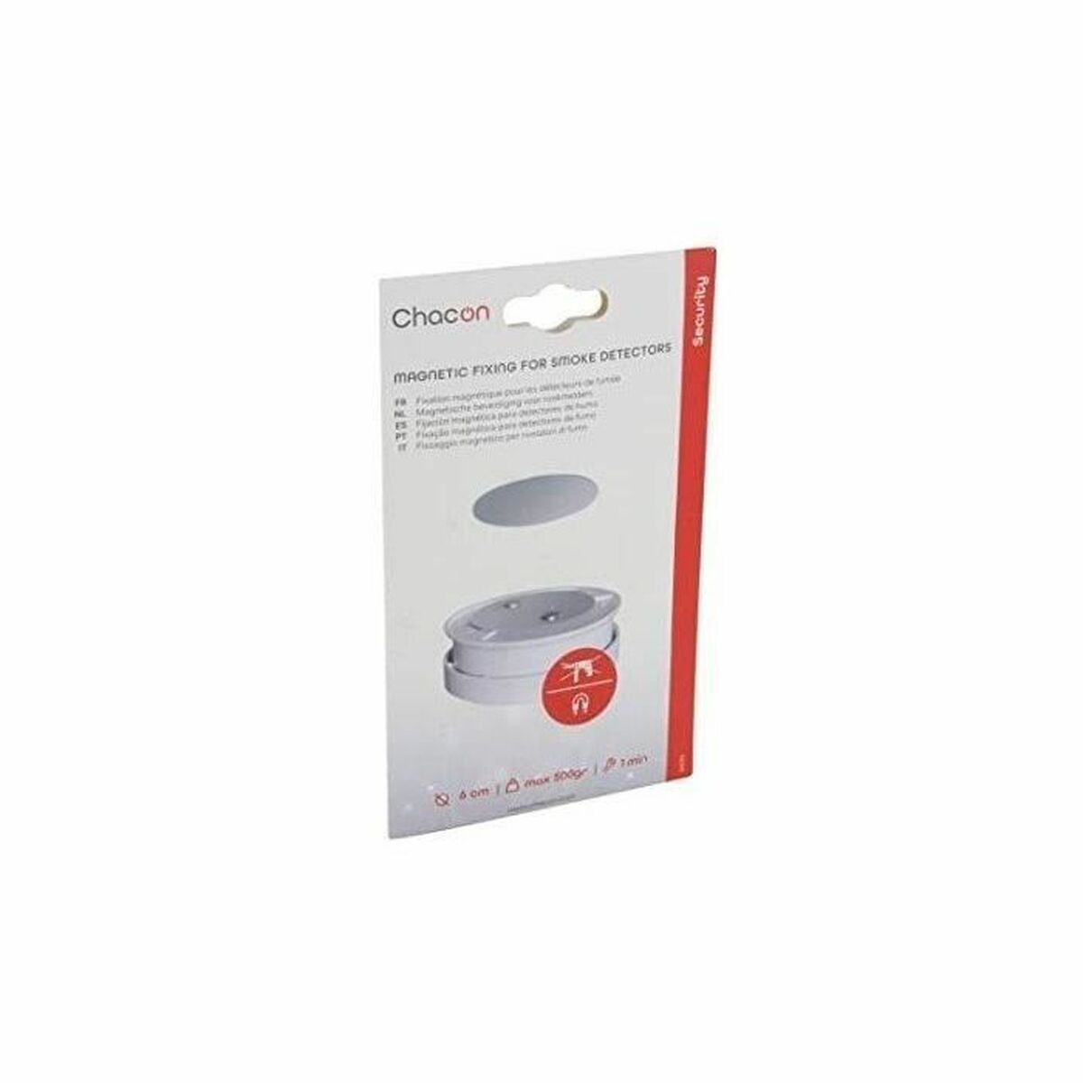 Magnetic holder for smoke detector Chacon Magnetic holder for smoke detector Chacon