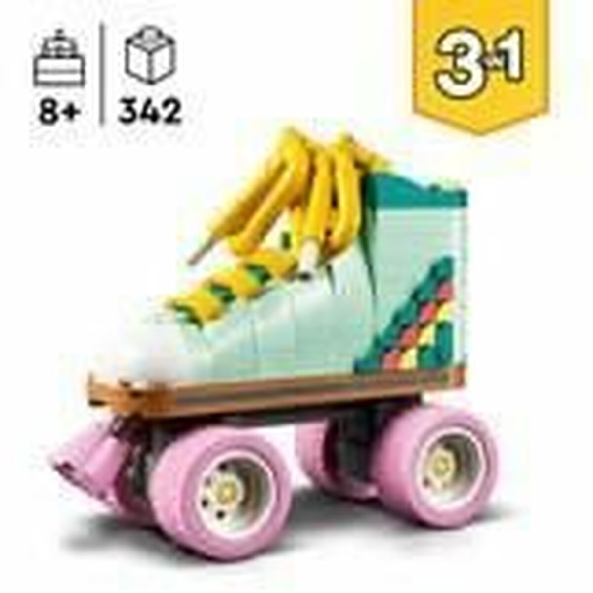 Παιχνίδι Kατασκευή Lego 31148 Creator 3in1 Retro Roller Skates Πολύχρωμο