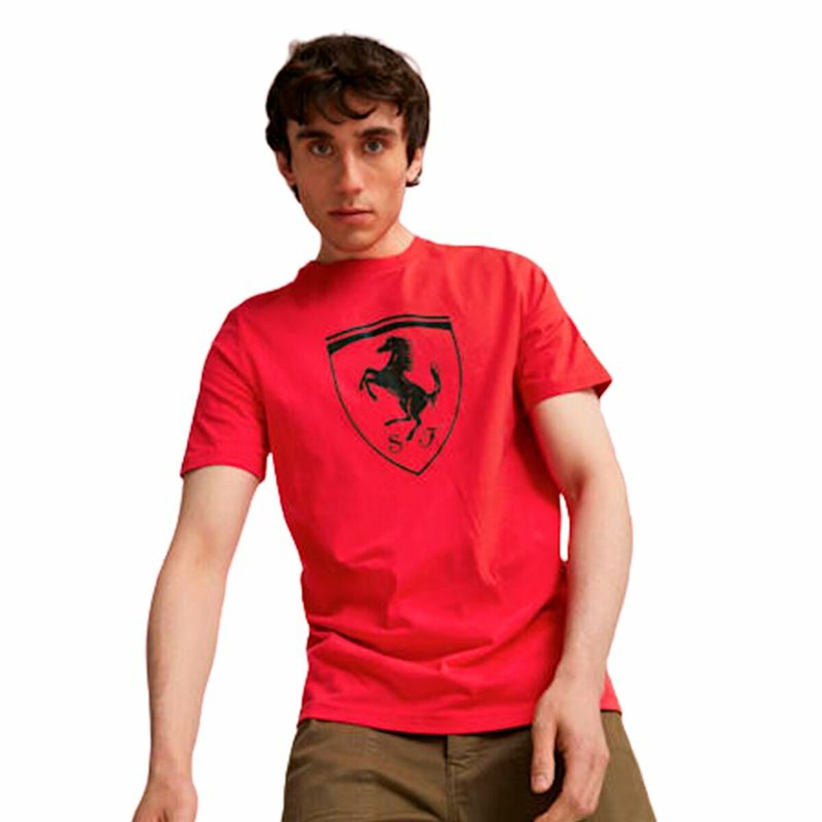 Ανδρική Μπλούζα με Κοντό Μανίκι Puma Ferrari Race Tonal B Κόκκινο Ανδρική Μπλούζα με Κοντό Μανίκι Puma Ferrari Race Tonal B Κόκκινο