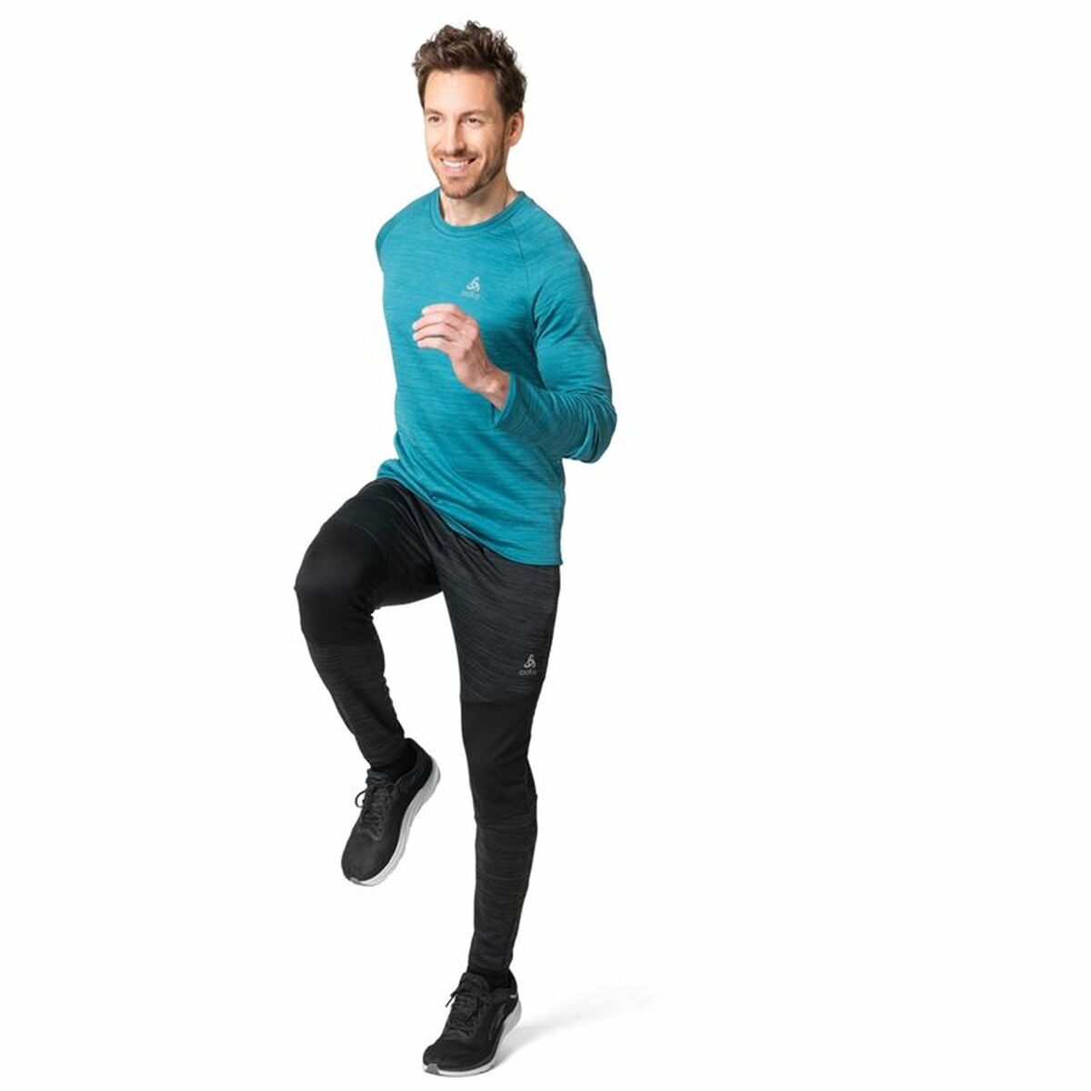 Unisex Μπλούζα με Μακρύ Μανίκι Odlo Essential Thermal Μπλε Unisex Μπλούζα με Μακρύ Μανίκι Odlo Essential Thermal Μπλε