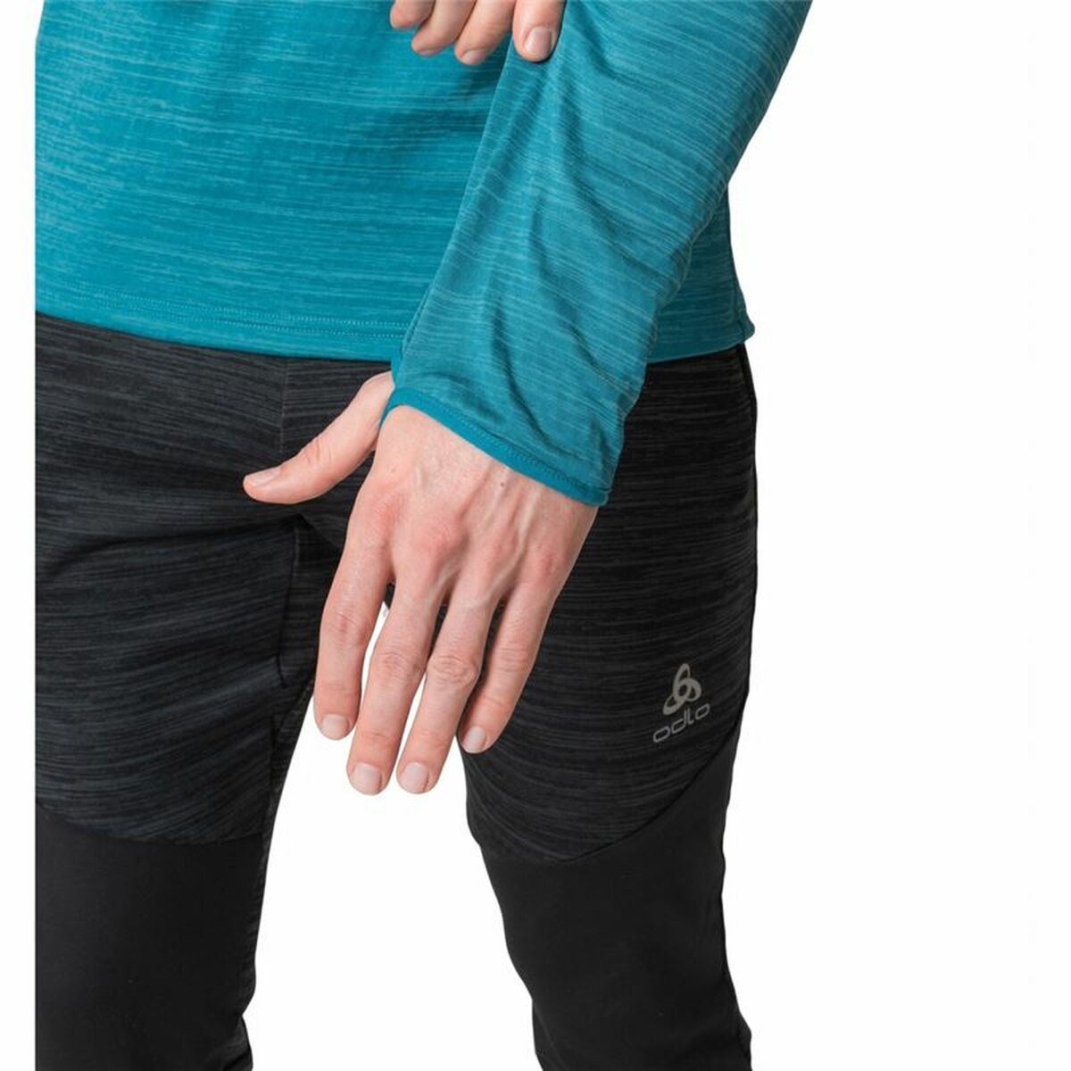 Unisex Μπλούζα με Μακρύ Μανίκι Odlo Essential Thermal Μπλε Unisex Μπλούζα με Μακρύ Μανίκι Odlo Essential Thermal Μπλε