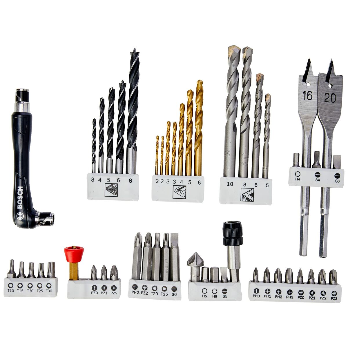 Drill bits and tits set BOSCH 49 Τεμάχια (Δωρεάν Μεταφορικά)