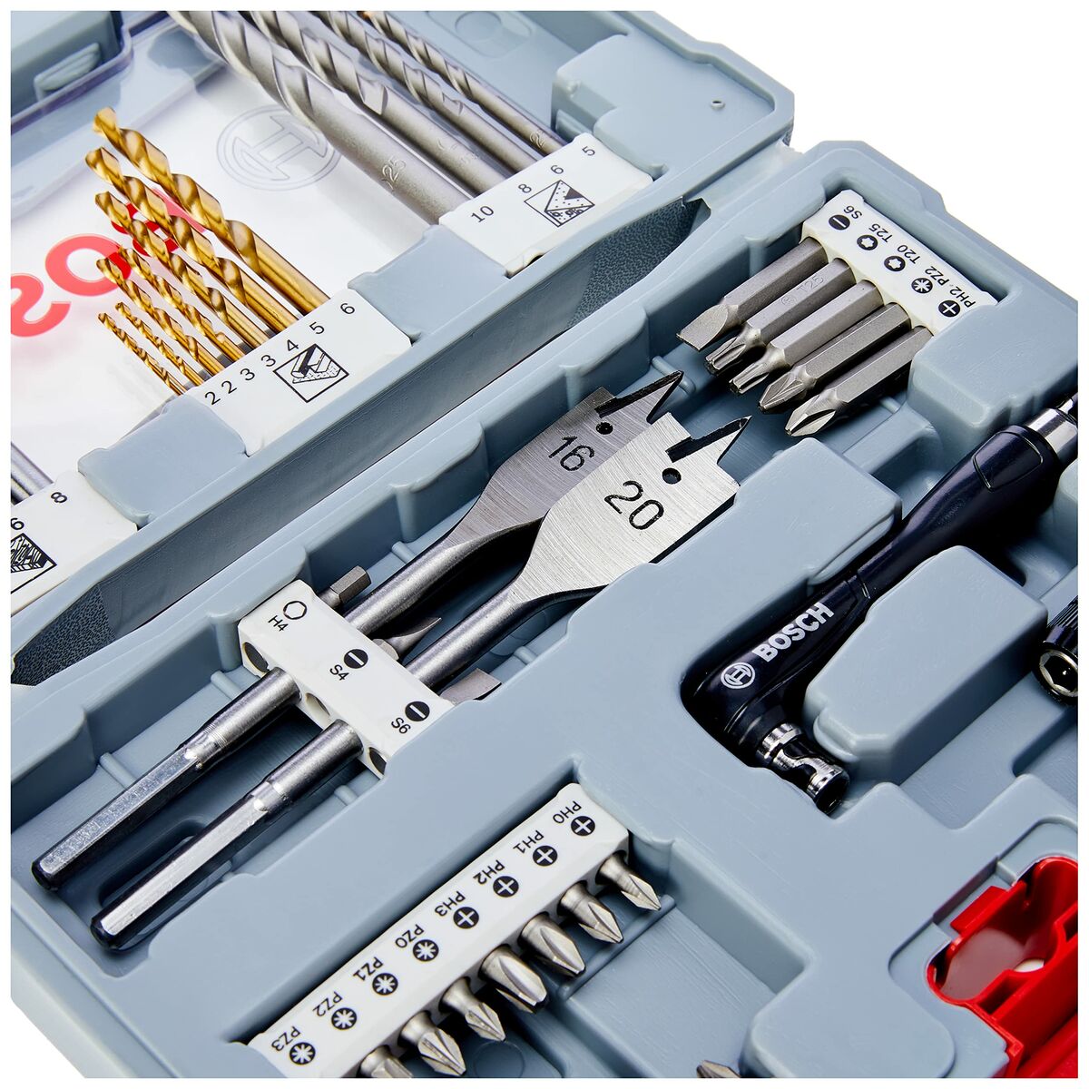 Drill bits and tits set BOSCH 49 Τεμάχια (Δωρεάν Μεταφορικά)