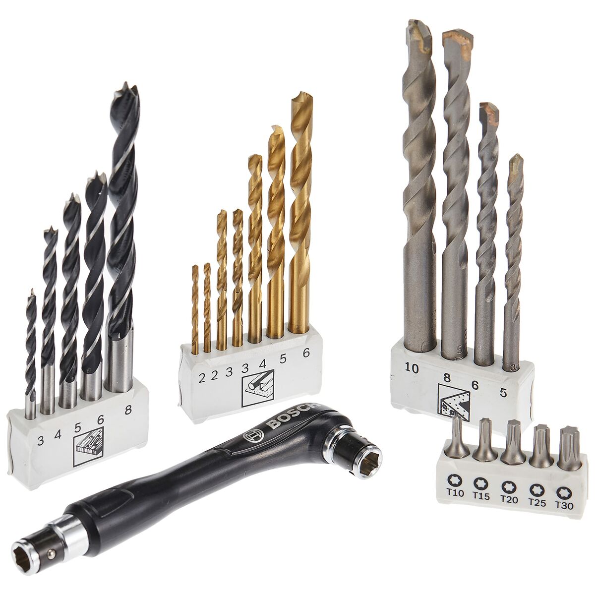 Drill bits and tits set BOSCH 49 Τεμάχια (Δωρεάν Μεταφορικά)