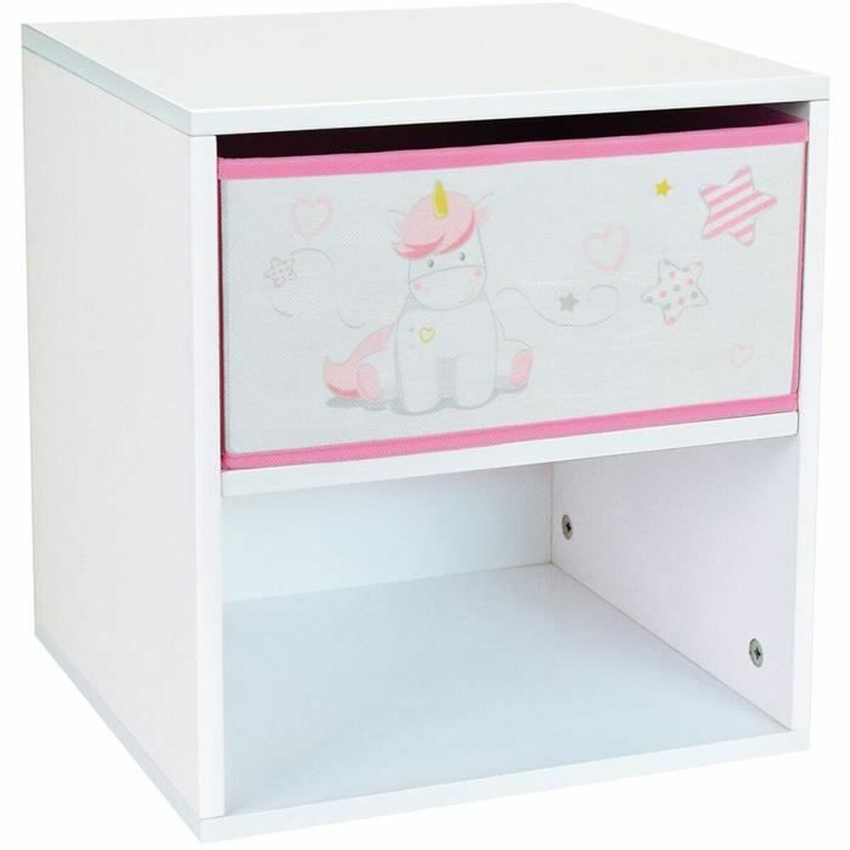 Κομοδίνο Fun House Unicorn Ξύλο Ξύλο MDF 33 x 30 x 36 cm Κομοδίνο Fun House Unicorn Ξύλο Ξύλο MDF 33 x 30 x 36 cm