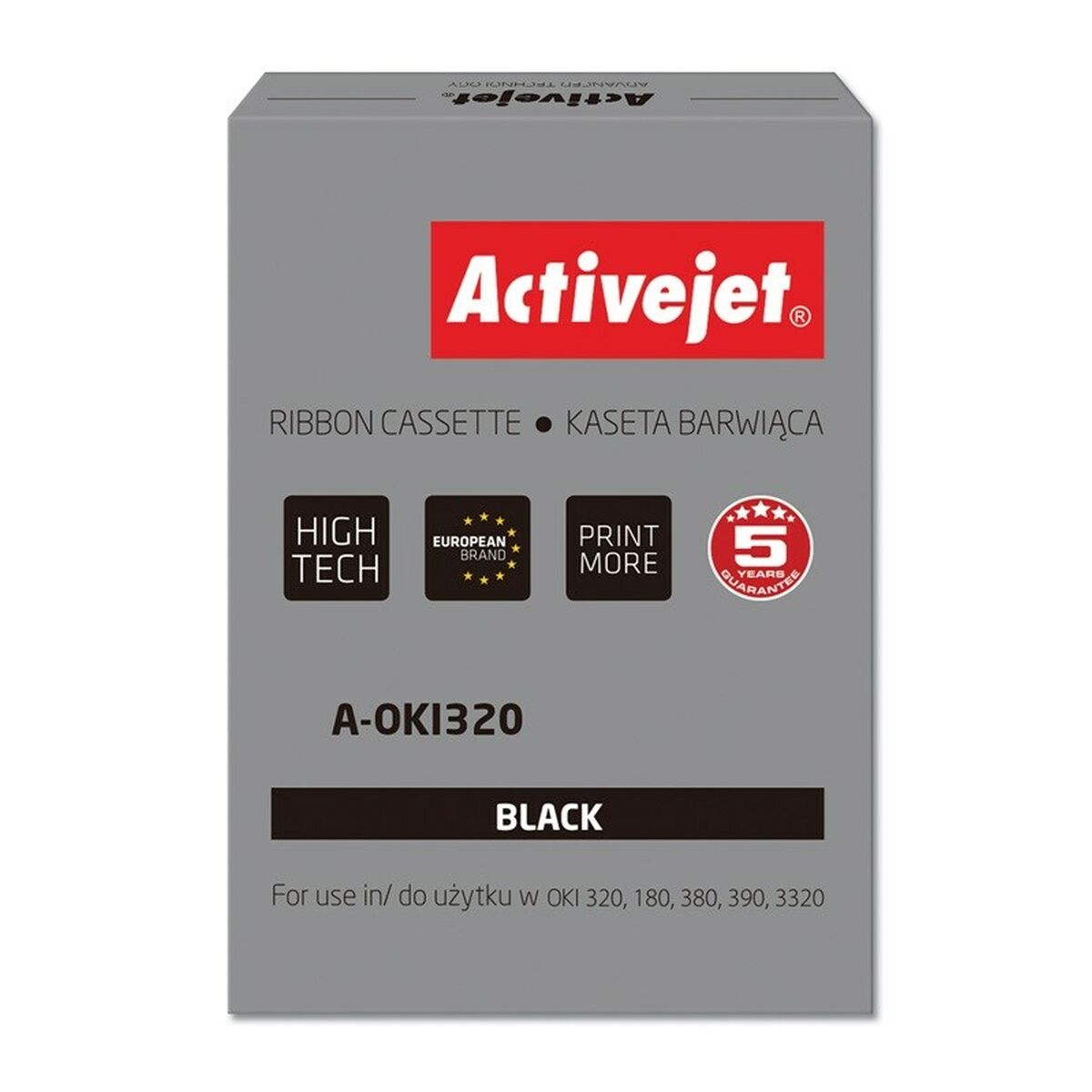 Αυθεντική Μητρική Ταινία Activejet A-OKI320 Μαύρο Αυθεντική Μητρική Ταινία Activejet A-OKI320 Μαύρο