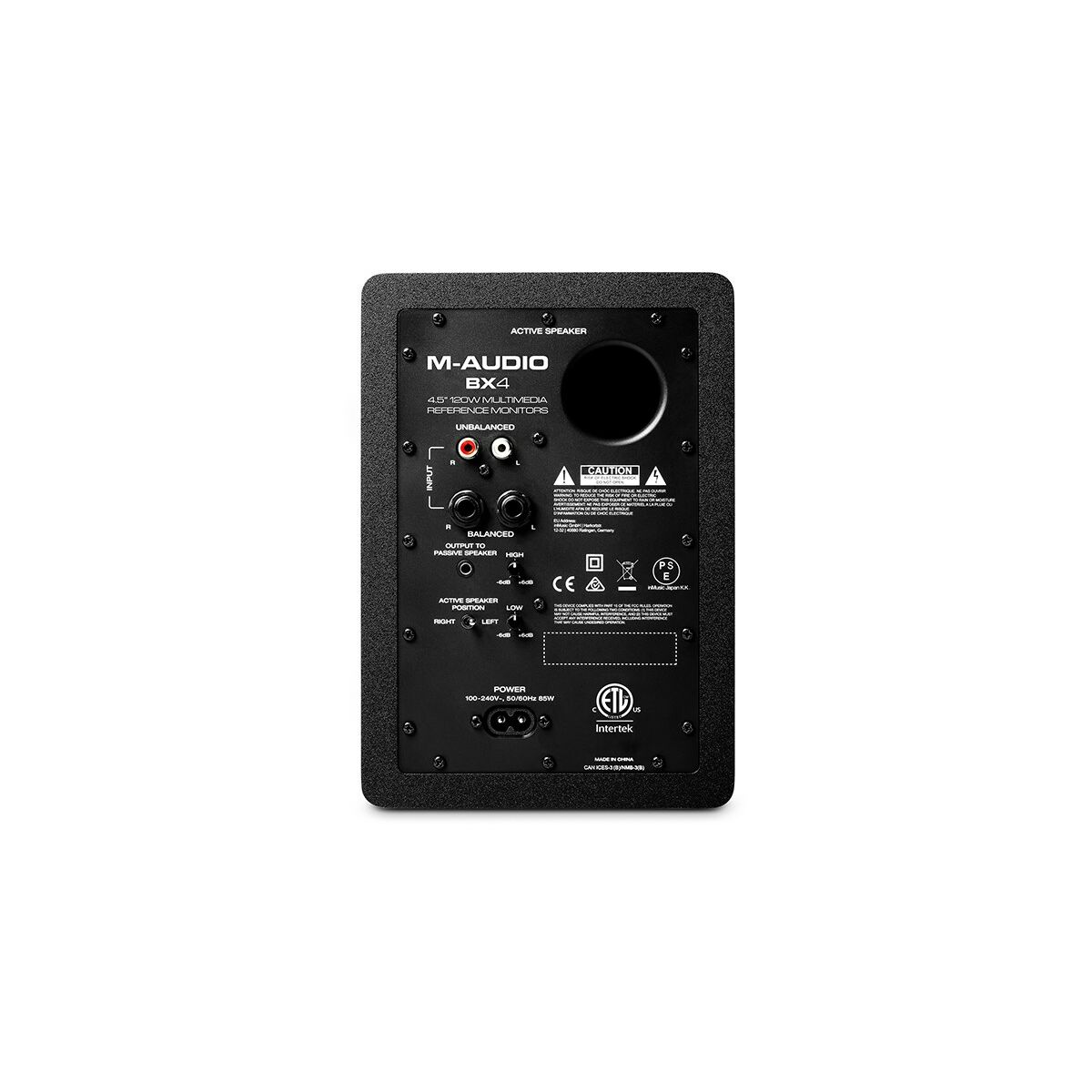 Studio monitor M-Audio BX4 PAIR 50 W Studio monitor M-Audio BX4 PAIR 50 W