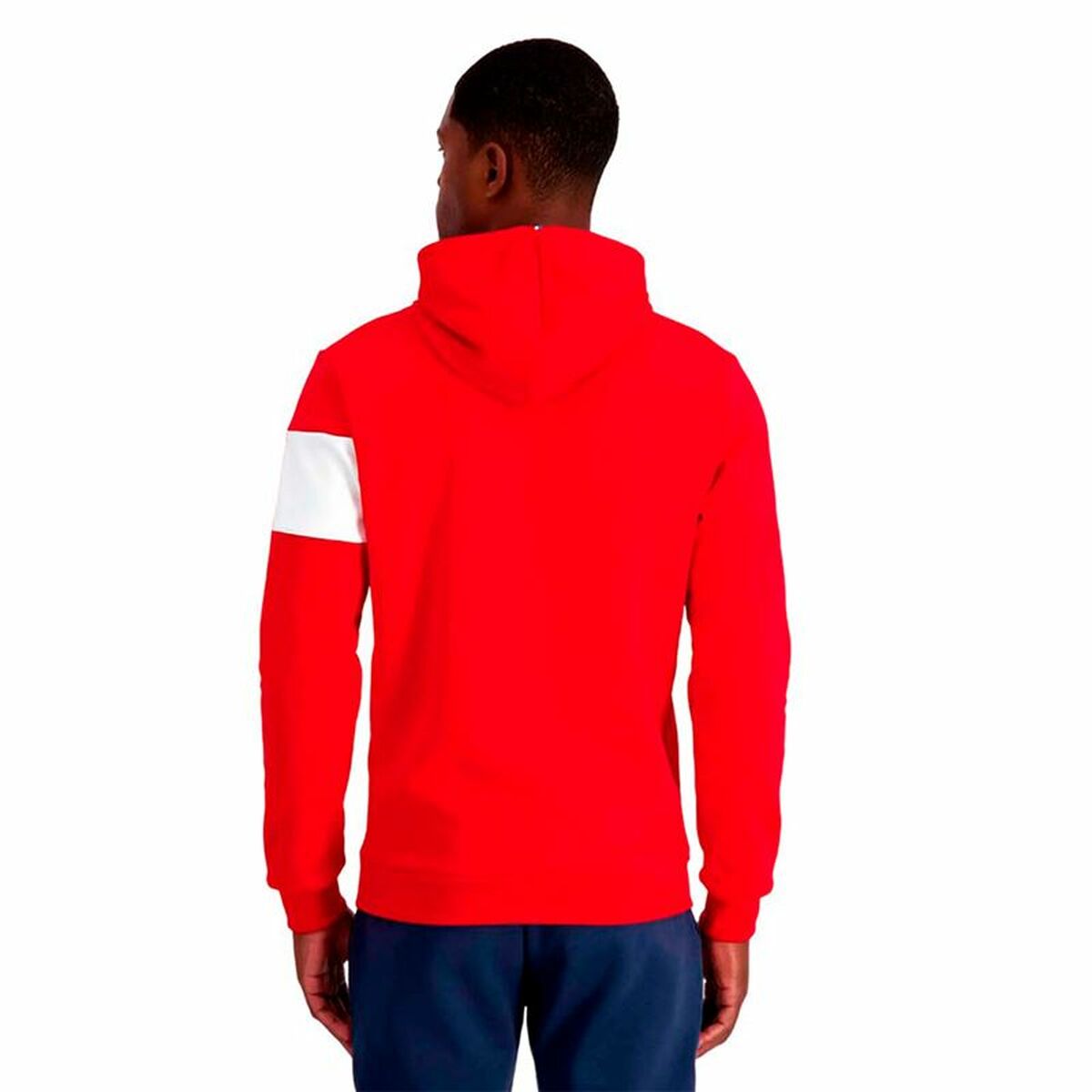 Unisex Φούτερ με Κουκούλα Le coq sportif Bah N°1 Κόκκινο Unisex Φούτερ με Κουκούλα Le coq sportif Bah N°1 Κόκκινο