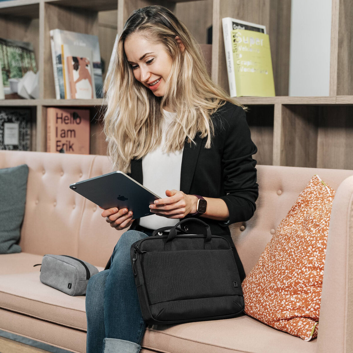 Θήκη για Laptop Dicota D31868-RPET Μαύρο 13,3